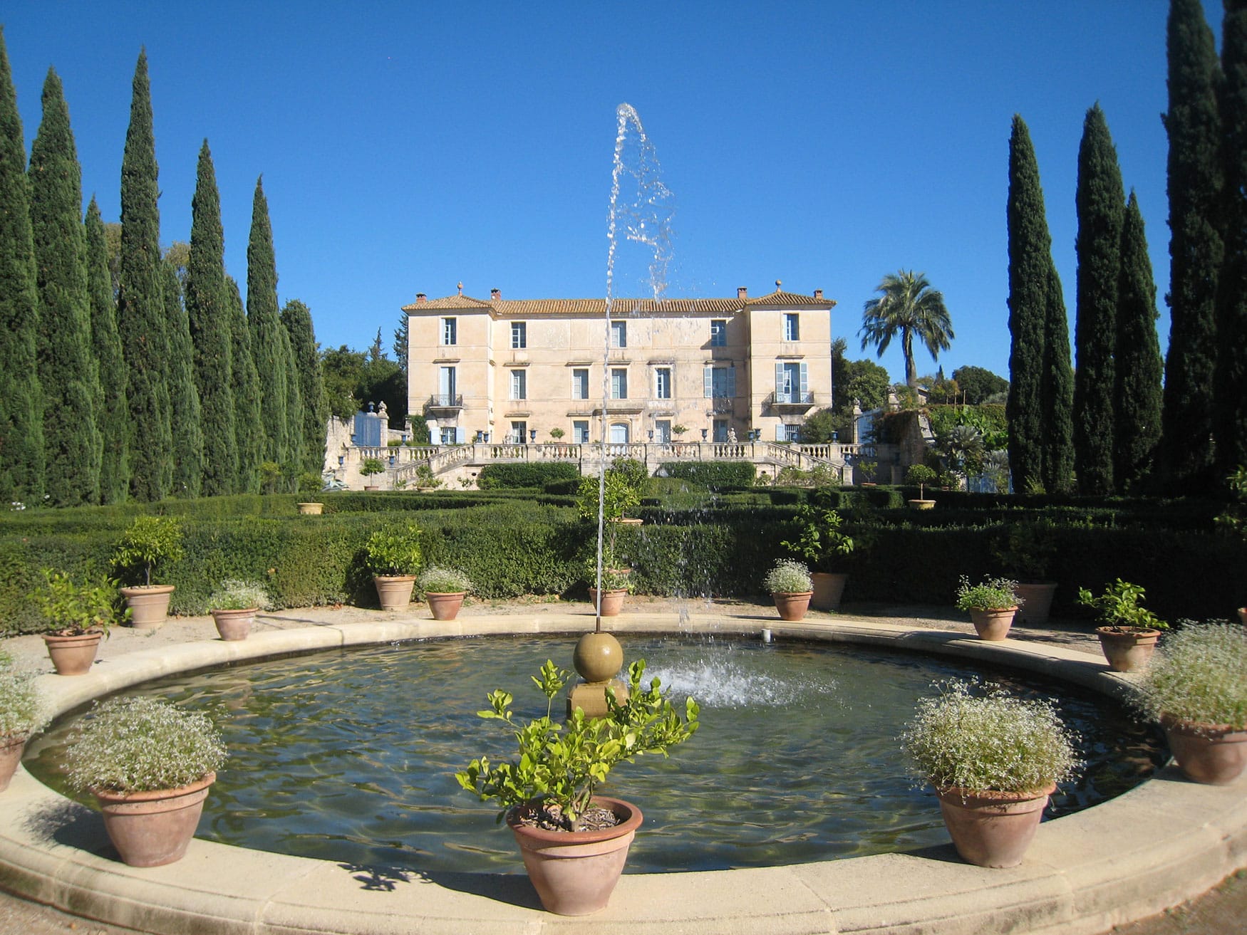 Excursión al Castillo de Flaugergues en Montpellier ILA Francia